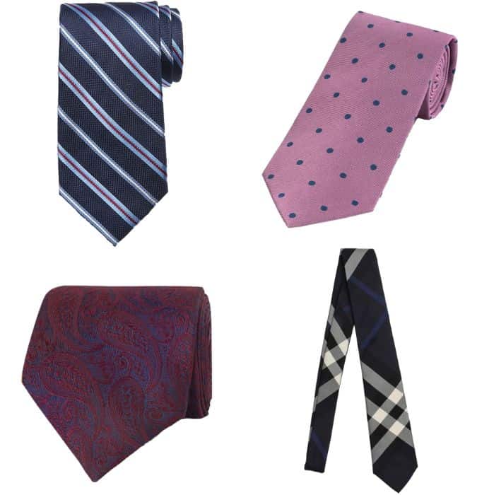 The best patterned neck ties for men