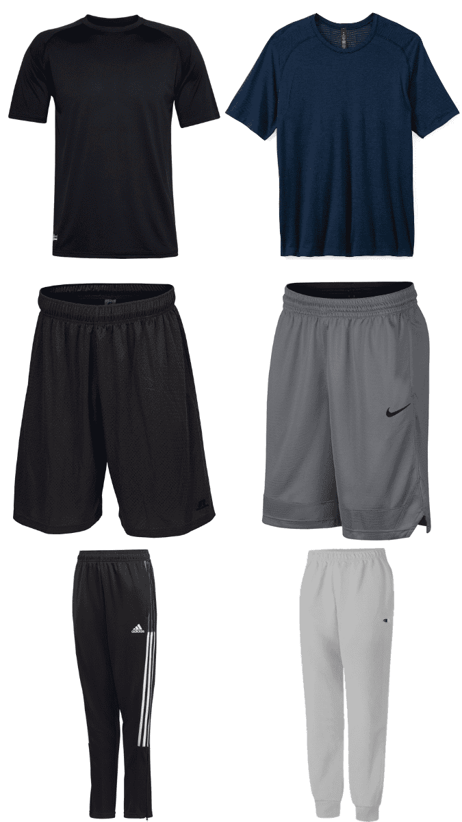 Black And Grey Gym Gear