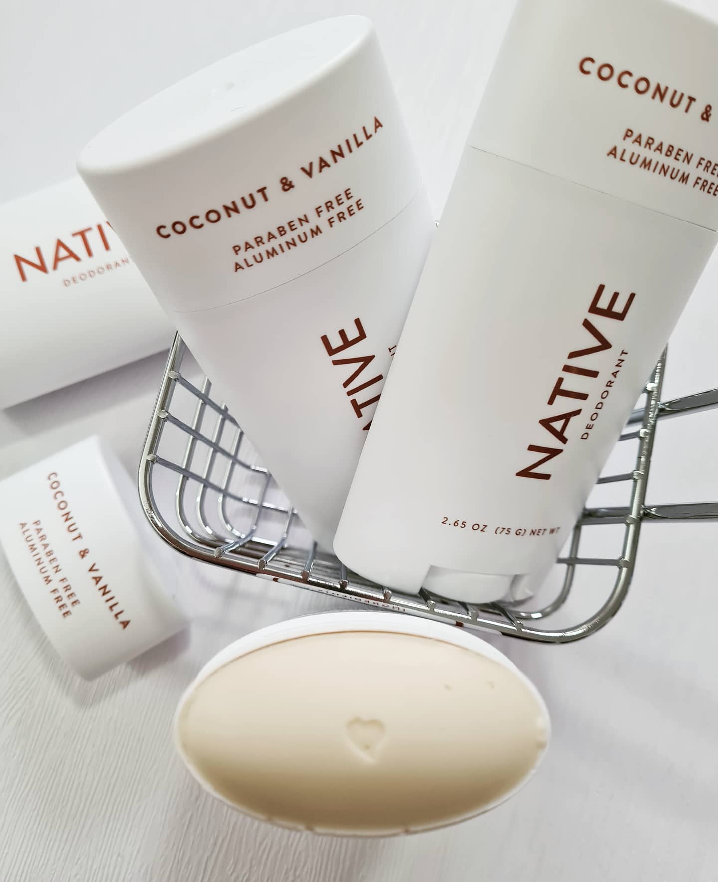 Native cocounut vanilla deodorant