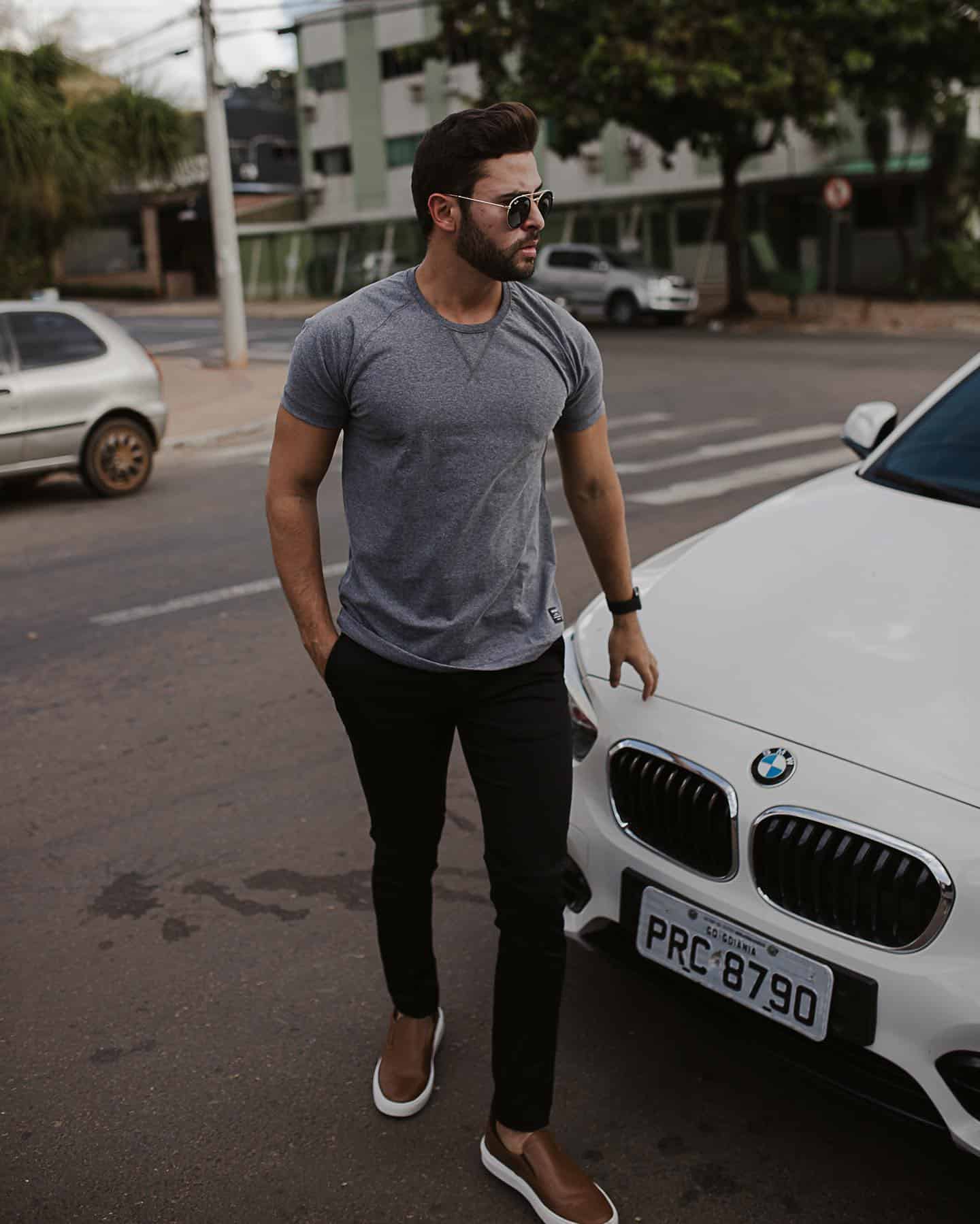 menjeans Black Skinny Jeans