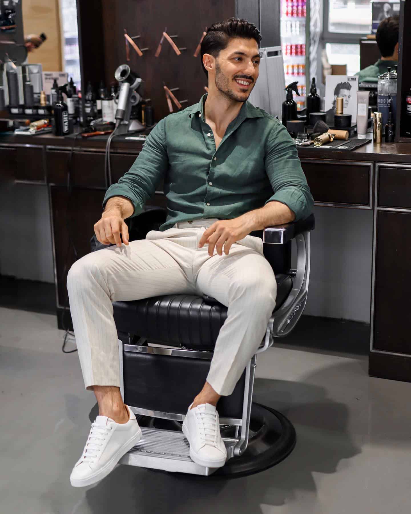 mr.okn The District Barber Dress Sneakers