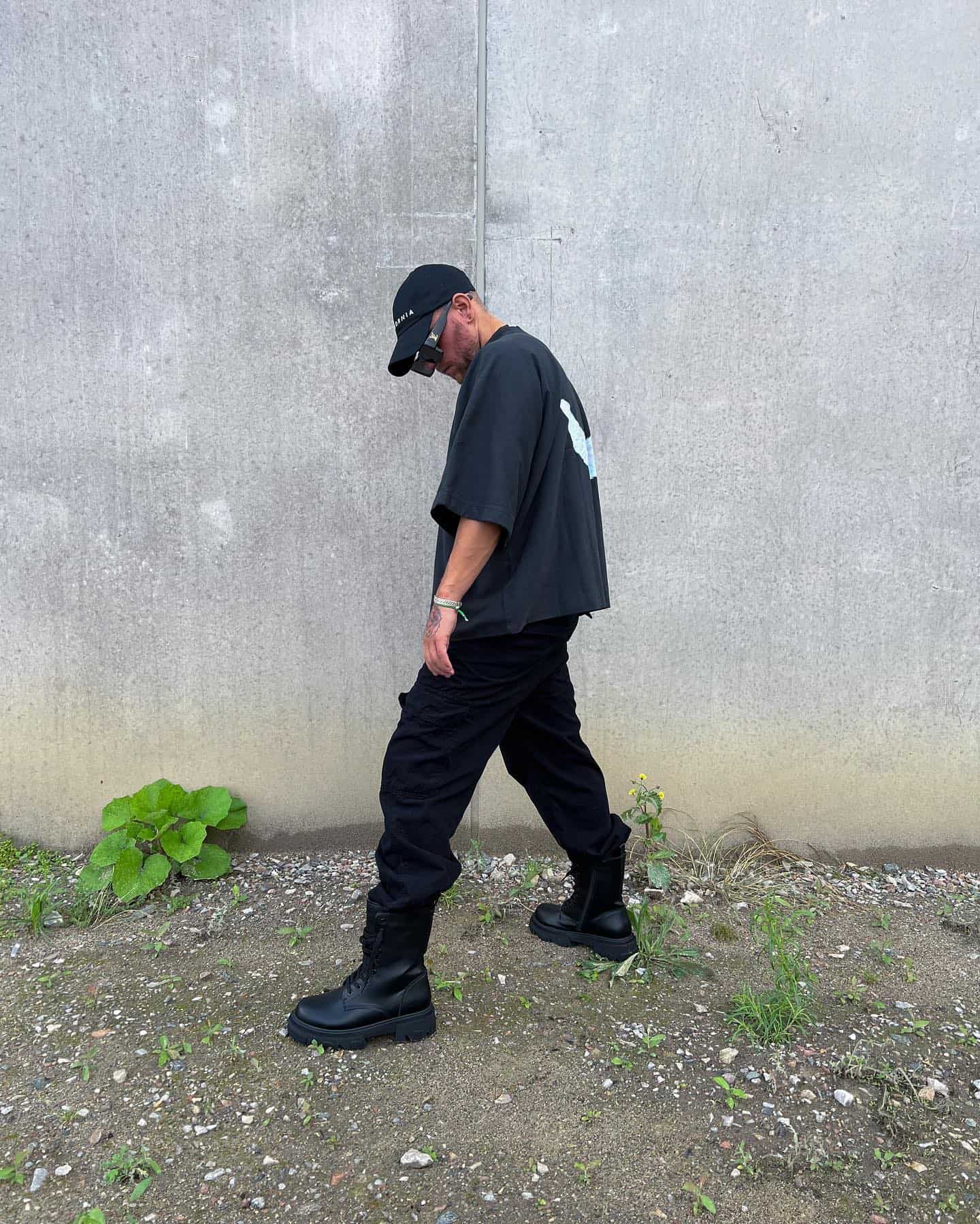 oliwerlacey Black Combat Boots