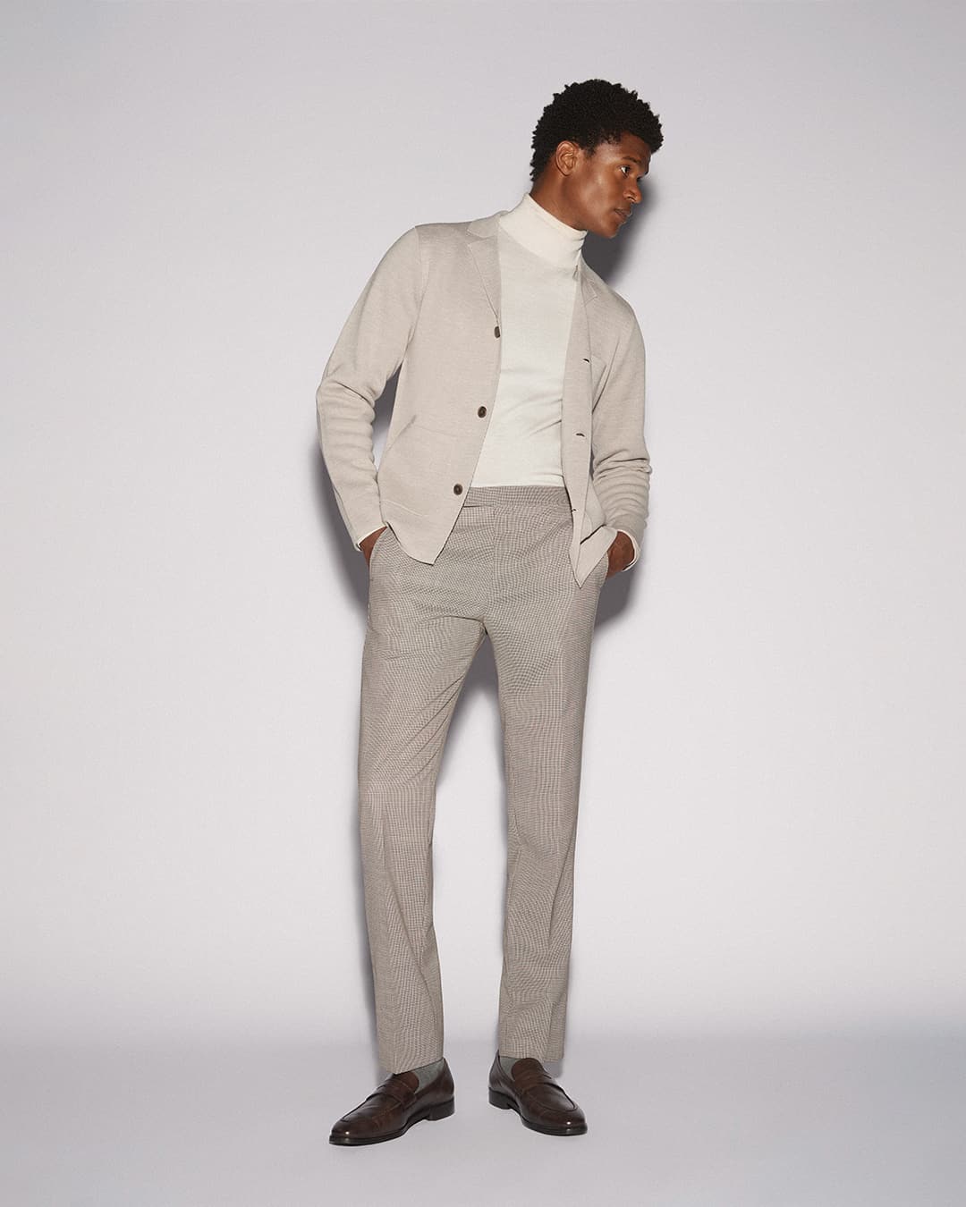 reiss Knitted blazer