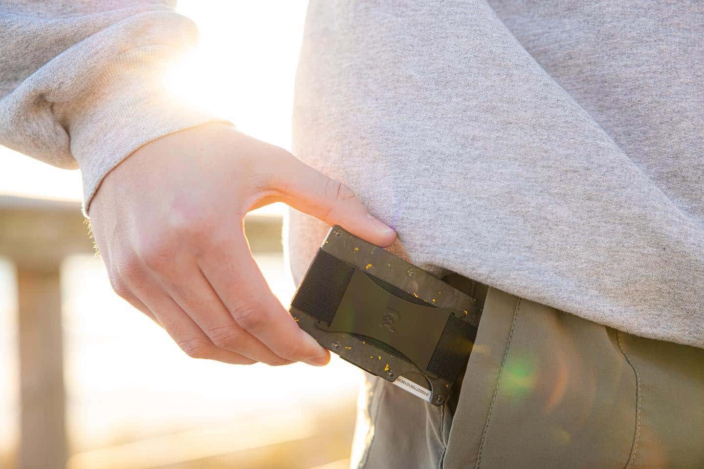 Ridge Wallet for Front Pocket