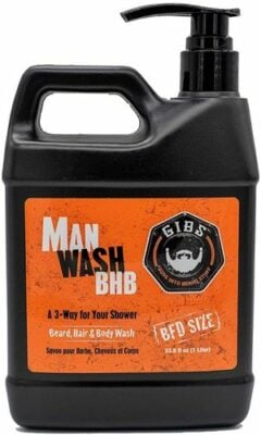 Gibs Man Wash 3-in-1 Beard Wash