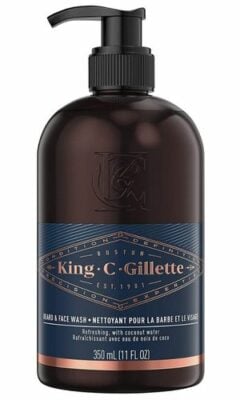 King C Gillette Beard Wash