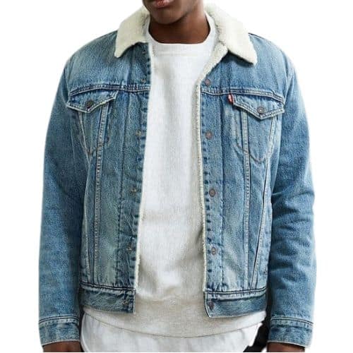 Levis Trucker Sherpa Lined Denim Jacket