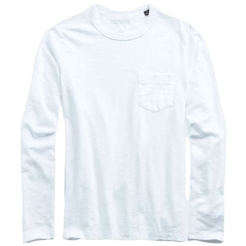 Todd Snyder Slub Long Sleeve Pocket Tee