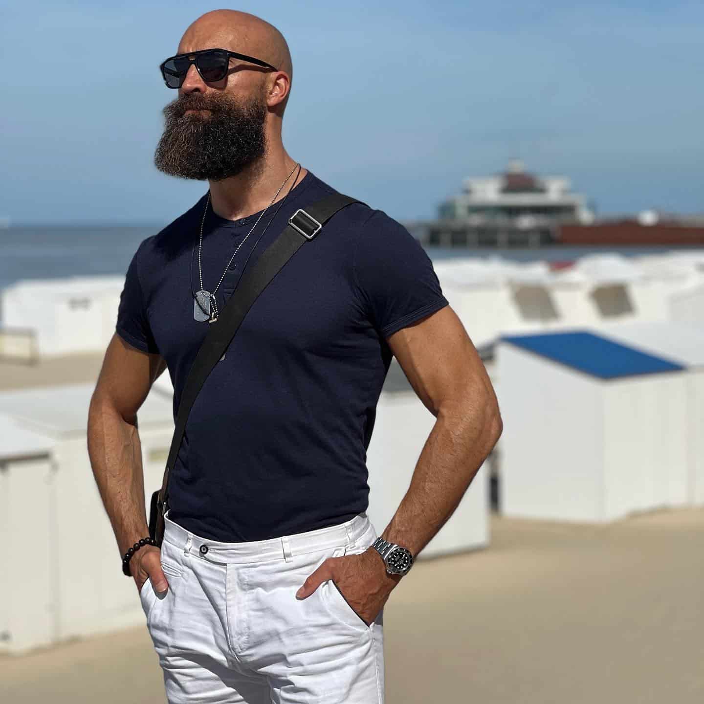 bearded guy in sunglasses