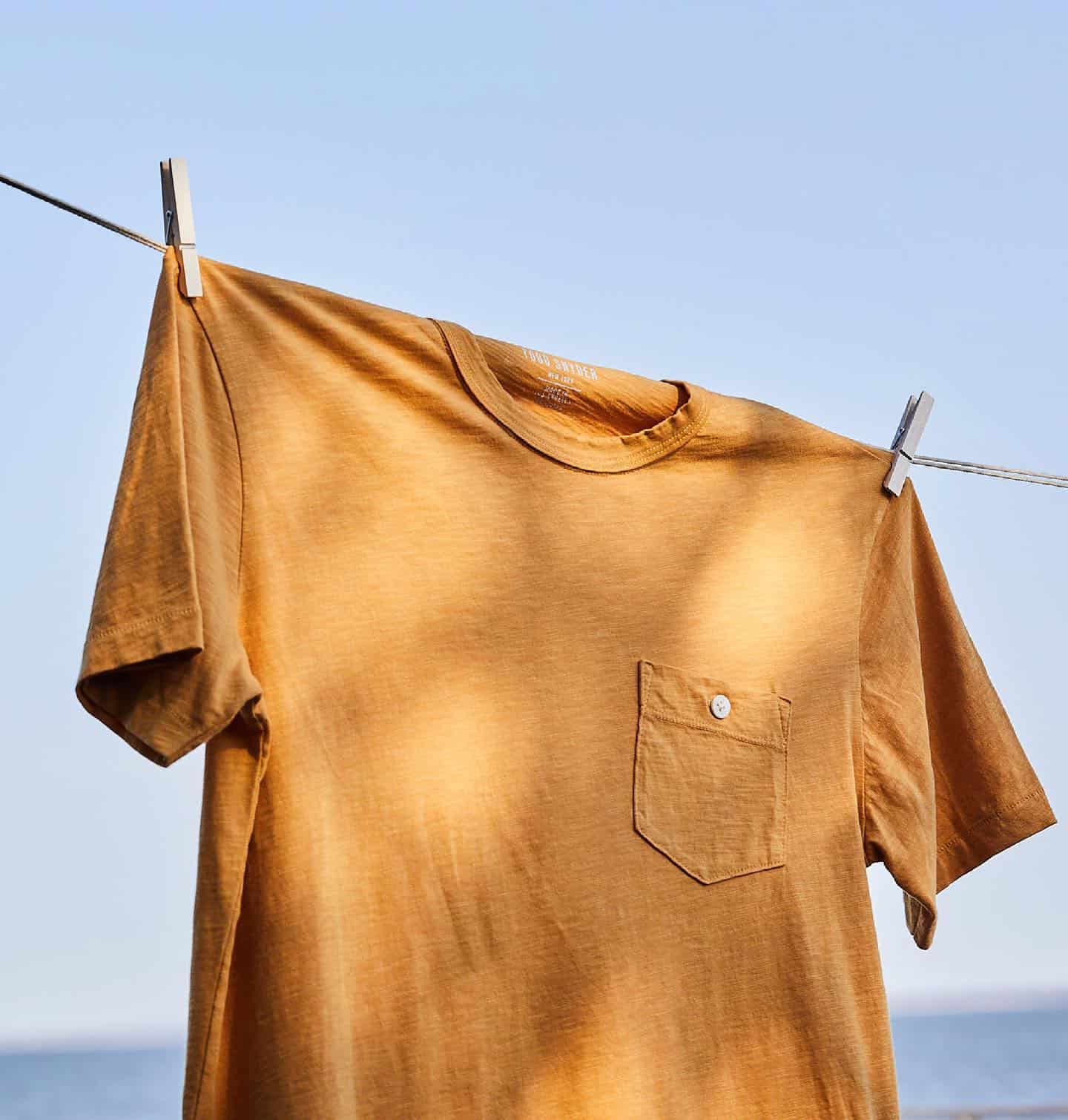todd snyder Honeycomb Slub Pocket Tee