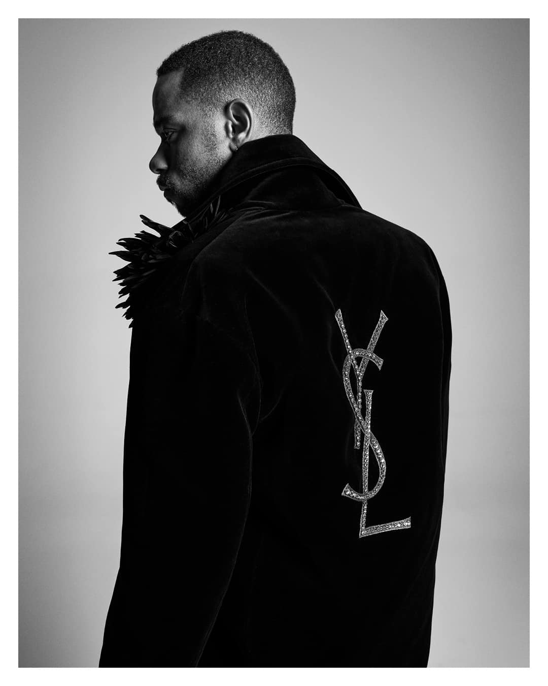 ysl black jacket