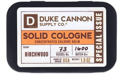 Duke Cannon Solid Cologne Birchwood