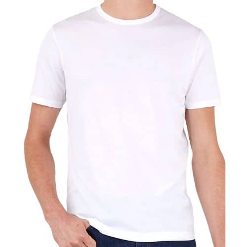 Sunspel Short Sleeve Crew Neck T Shirt