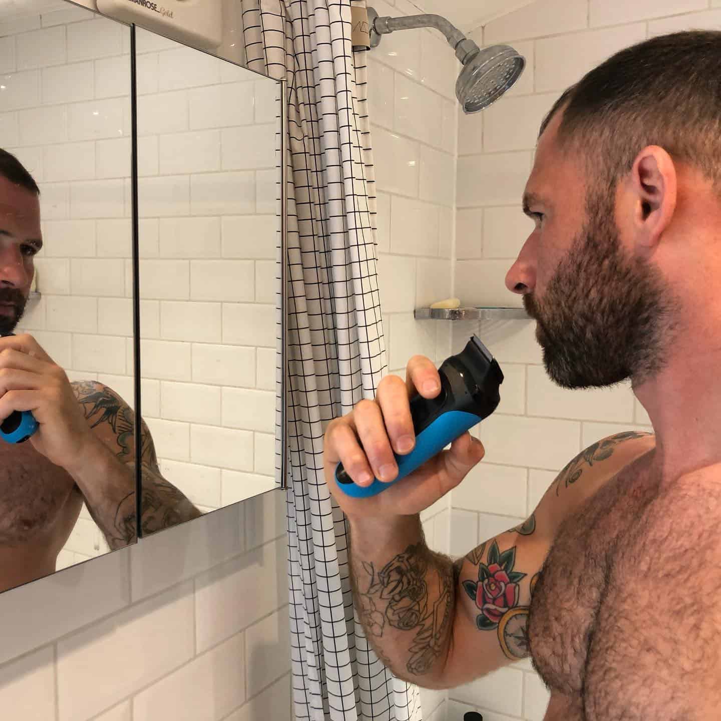 Shaving with Braun Series 3