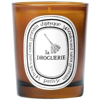 Diptyque Odor-Removing Candle With Basil