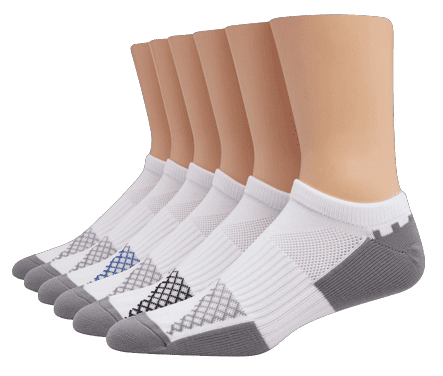 HANES Men's X-Temp™ Performance No Show Socks_2