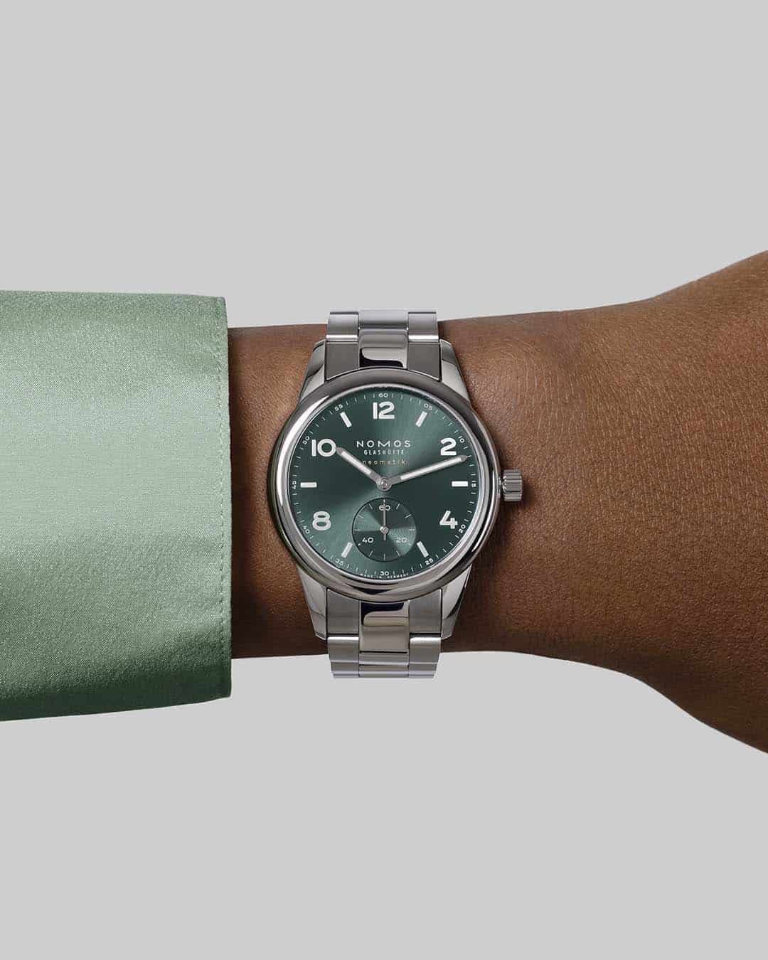 Petrol Green Club Sport Neomatik by Nomos