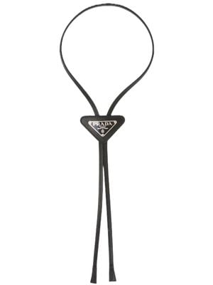 Prada Saffiano leather bolo tie