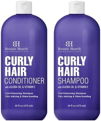 Botanic Hearth Curly Hair Shampoo and Conditioner