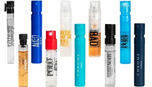 Infinite Scents Cologne Samples for Men: 10 Designer Fragrances + Pocket-Sized Pouch
