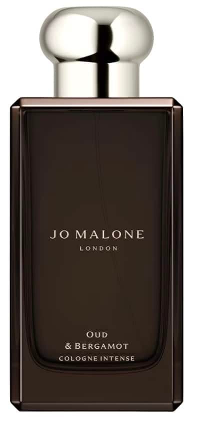 bottle of oud cologne