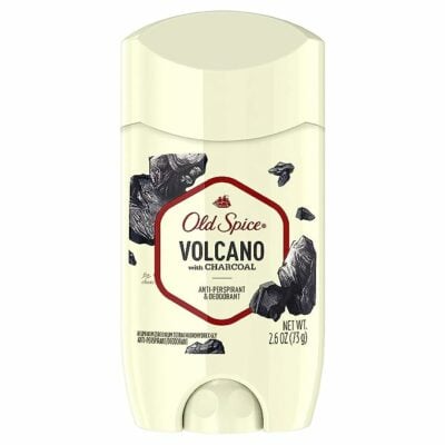 Old Spice Invisible Solid Antiperspirant Deodorant for Men Volcano with Charcoal Scent Inspired by Nature
