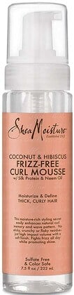 SheaMoisture Curl Mousse for Frizz Control