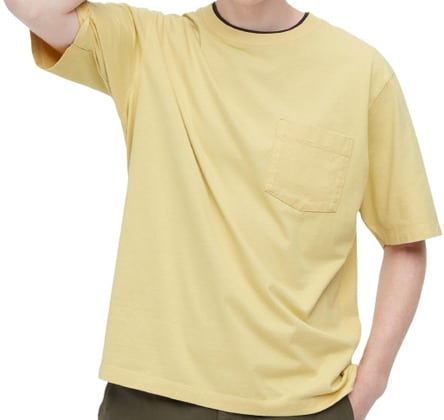 Uniqlo Oversized Crew Neck T Shirt