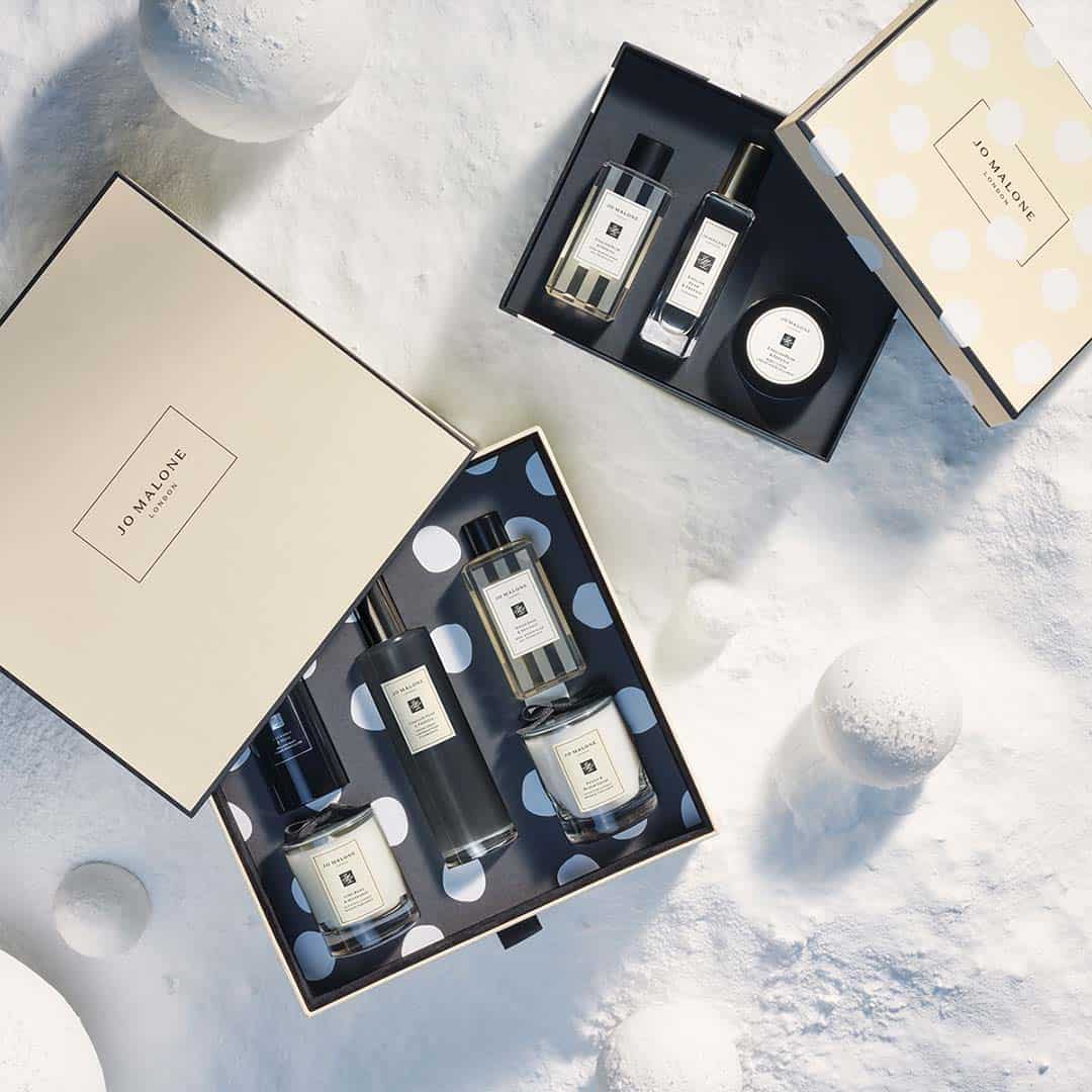 two boxes of gift set from Jo Malone