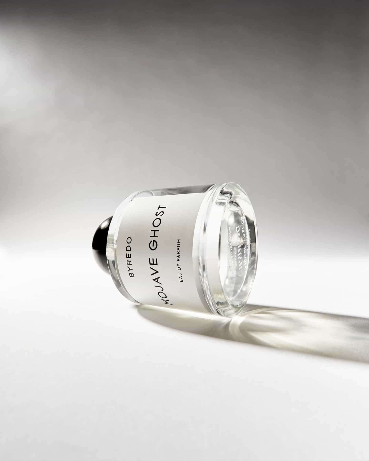 a bottle of Mojave Ghost from Byredo