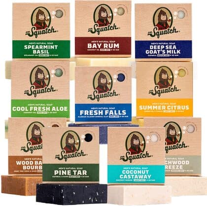 Dr Squatch Men's Bar Soap Gift Set