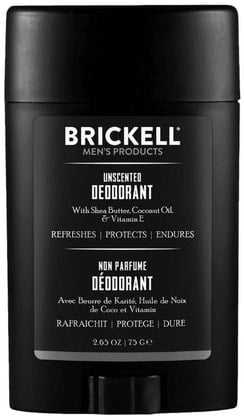 Brickell Natural Deodorant for Men