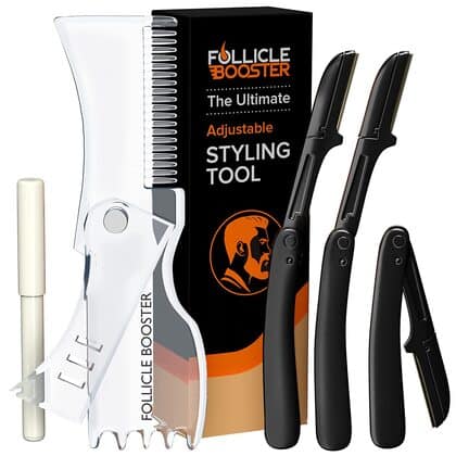 Follicle Booster Beard Shaper Kit