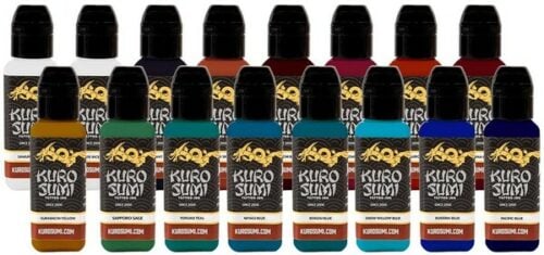 Kuro Sumi Japanese Tattoo Color Ink Pigment