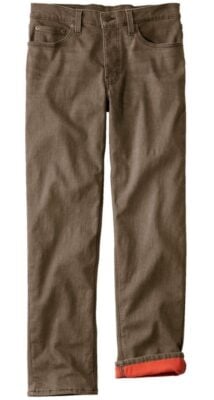L.L. Bean BeanFlex® Fleece Lined Jeans