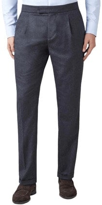 Luca Faloni Wool Pleated Trousers