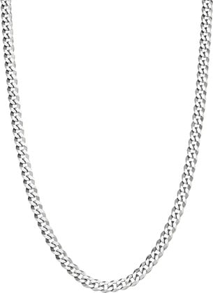 Miabella 925 Silver Chain Necklace
