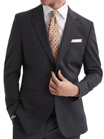 Reiss DUNN SLIM FIT TEXTURED WOOL BLAZER