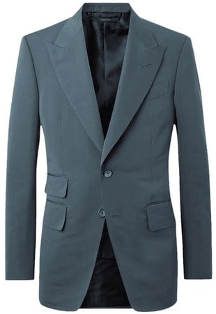 Tom Ford Shelton Cotton and Silk-Blend Suit Jacket