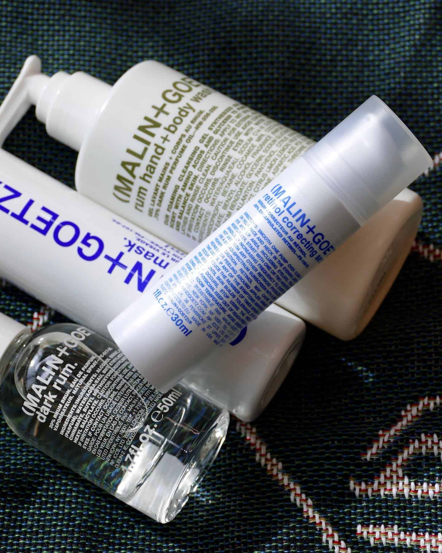 malin & goetz grooming products