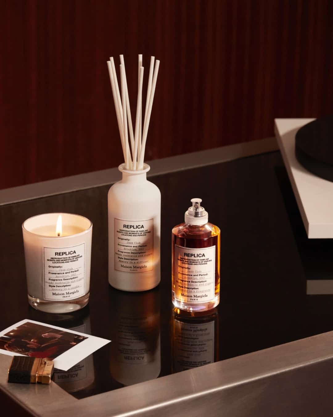 three different types of Jazz Club fragrances