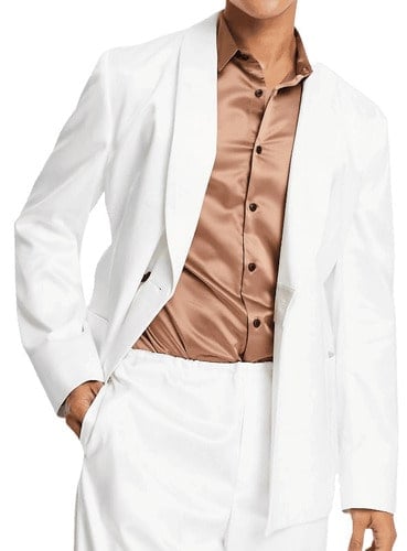 Asos Design Slim Smoking Suit Jacket