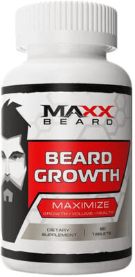 Maxx Beard Beard Growth Vitamins for Men