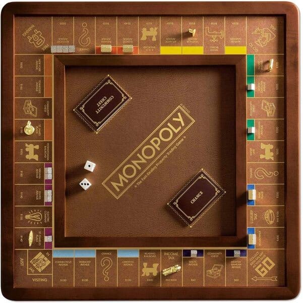 WS Game Company Monopoly Luxury Edition