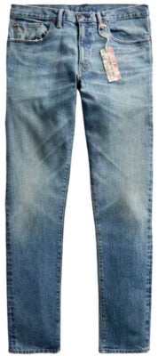 RRL Slim Narrow Stretch Denim Jeans