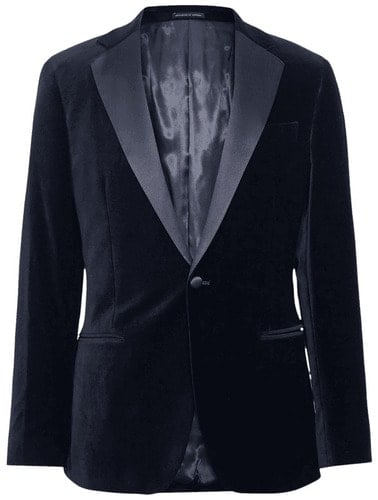 Reiss Ace Single-Breasted Velvet Blazer
