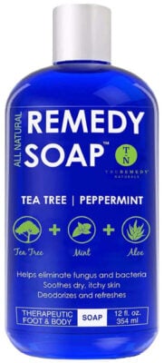 TruRemedy Naturals Remedy Soap Tea Tree & Peppermint Body Wash