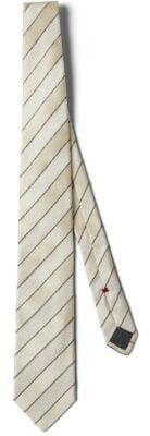Brunello Cucinelli striped silk tie