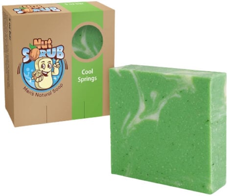 Nut Scrub Men's Bar Soap