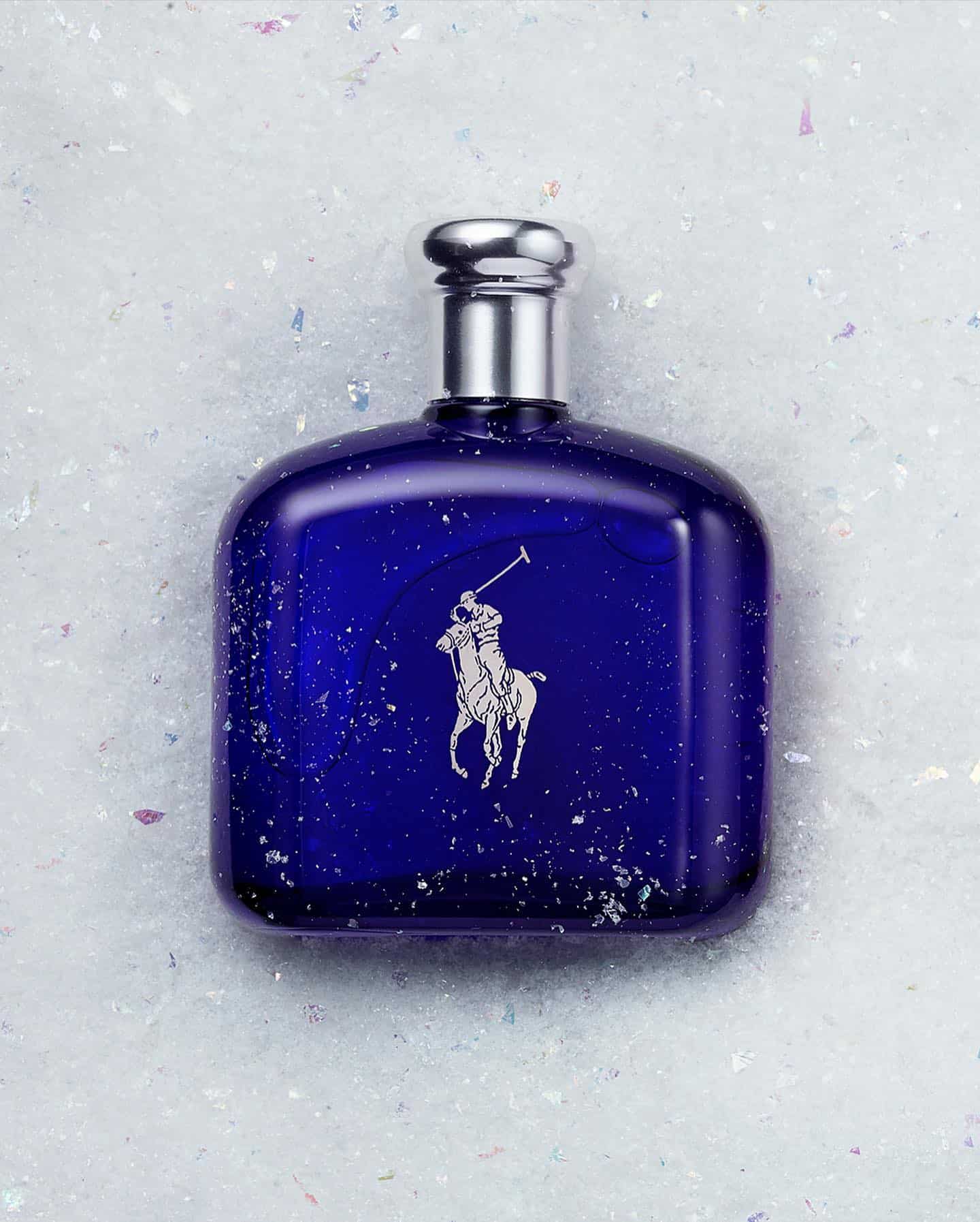a bottle of ralph lauren polo blue